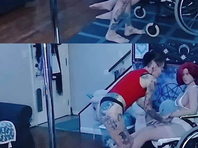 Pissing MommyMisfit Disrobes For Sex Doll Spphiemina