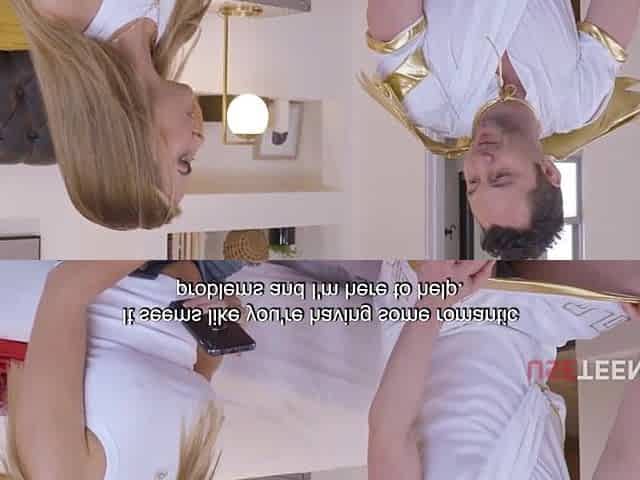 An Angelic Facial Previous to her Human Date. - Kate Dalia, Brad Sterling, James Sinner