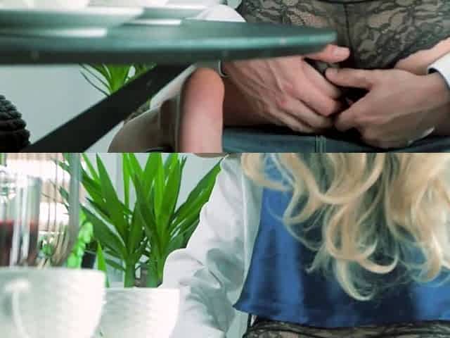 Romantic Morning Sex with a Blonde Asian Milf