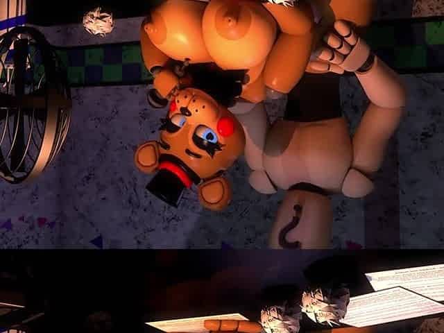 toy freddy loves to be slapped in the butt [with sound]