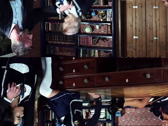 Horny teacher fucking his naughty students