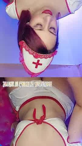 Humiliating JOI Countdown for Short Whistles by Nurse Sexy!