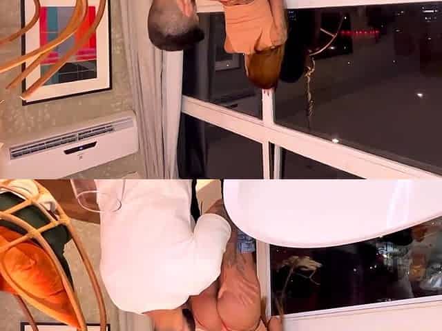 Hotel room fuck-a-thon with large titties and ass, busty