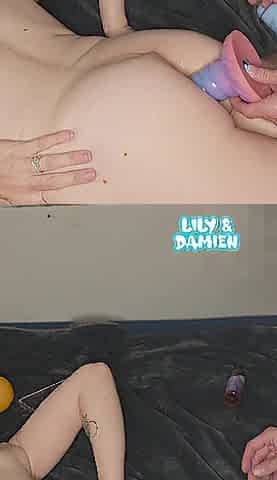 Please cum in my butt dad, Lilys roughest anal yet