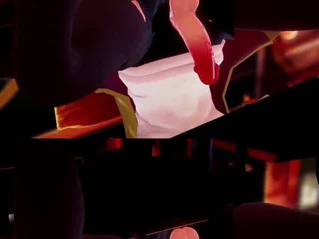 MMD Animation by MM3077 Futa Masturbation Defiance