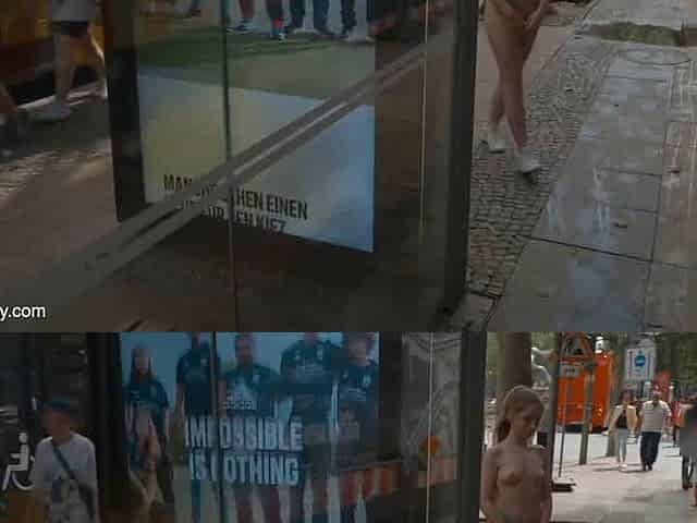 Vanessa Wolff naked in Berlin
