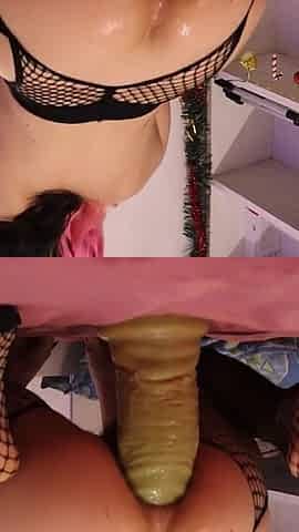 Rough Ride on Xl Monster Cock