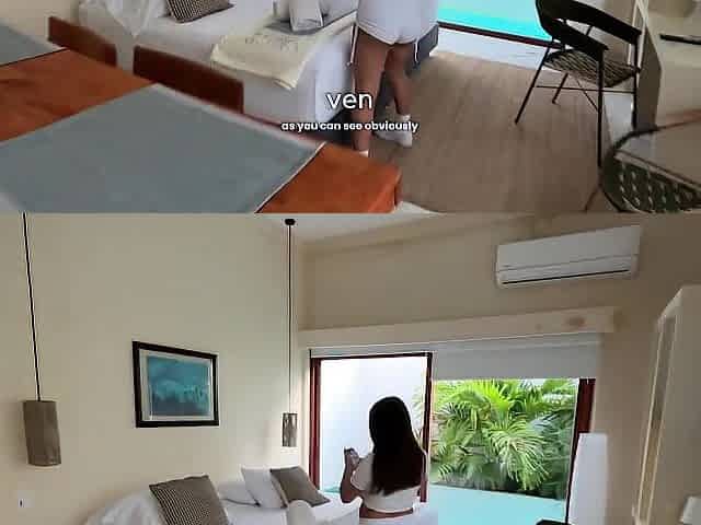 MAKING PORN IN AN AIRBNB (REAL PAIR) - Ligan y Maria