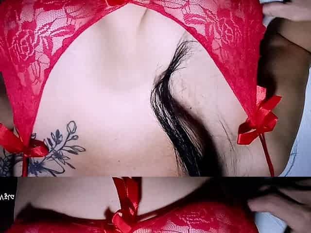 Self-massage of Tits and Nipples with Foam