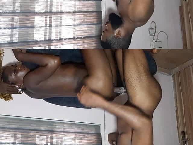 Krissyjoh's Big Dick Makes Africa Black Ebony Babe Queen Boom Fucks Him Repeatedly