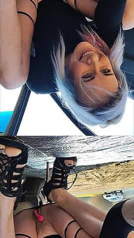 Black Hight Heels Outdoor