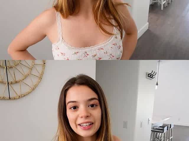 Naughty stepsister teen wants discipline