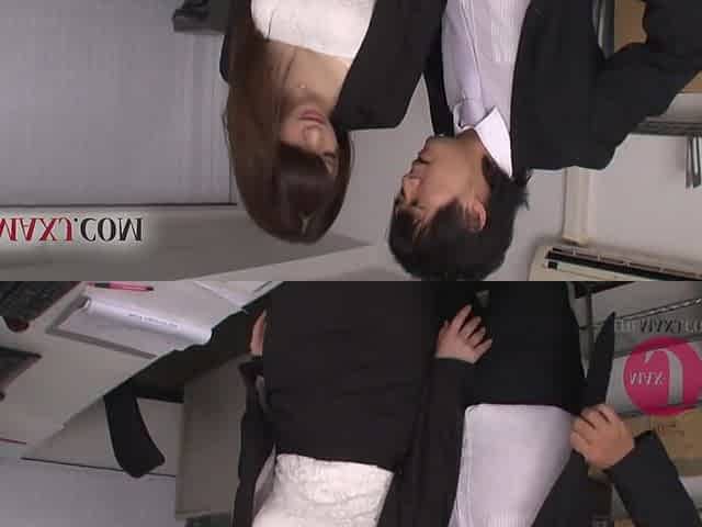 Asian Office Wife Likes To Be A Wild Secretary For Fingering Her Pantyhosed Hairy Cunt - AsianHappyEnding
