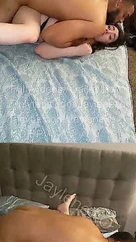 Hubby came early and had to see and hold my feet for my bull to breed my snatch