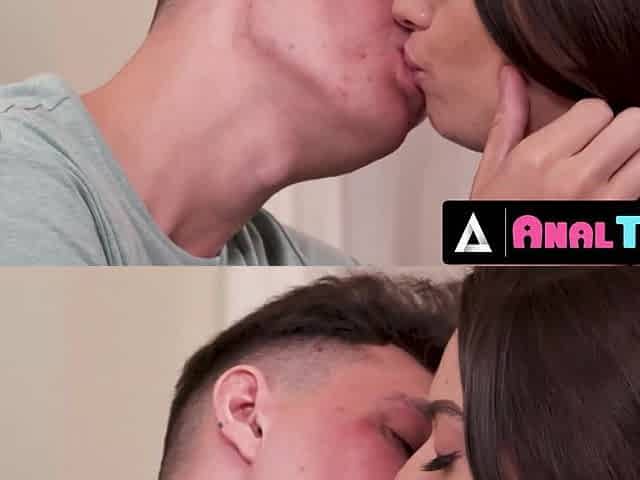 Pretty girl Sophia got his big cock up her tight ass and loved it