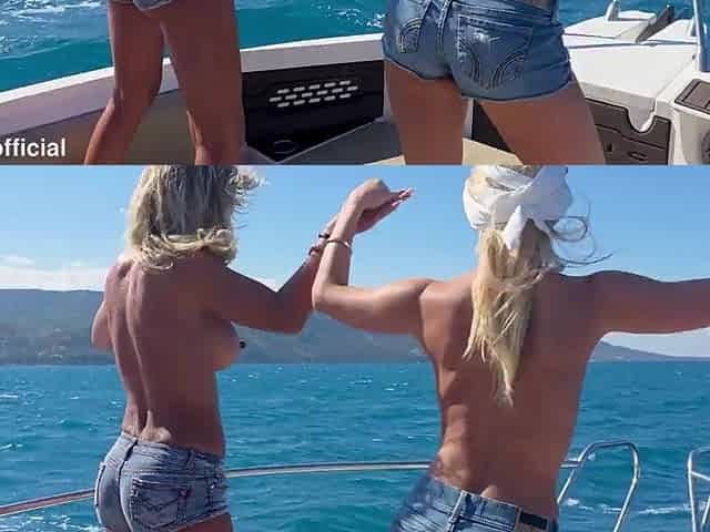 Shalina Devine Candee Licious Boat Three-some Creampie Gulp