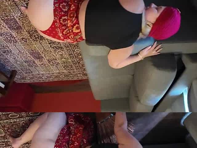 Sex With My Nice-looking Muslim White Booty Stepmother