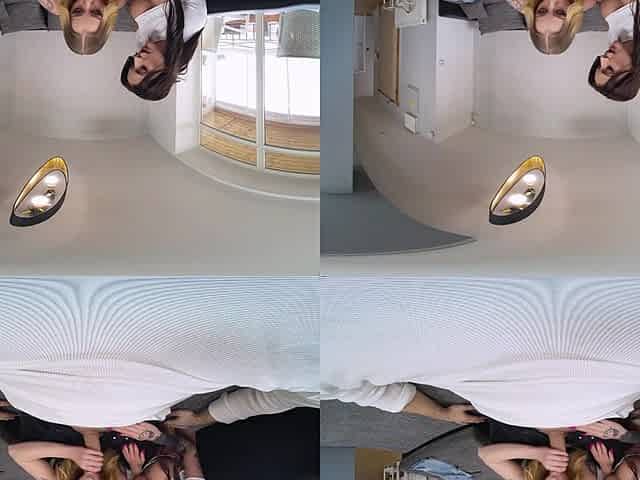 Waiting for My Lederhosen Pants - European MFF Threesome POV VR Ulta HD