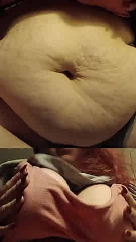 Was restless, here some tits and stomach play for these who are as well