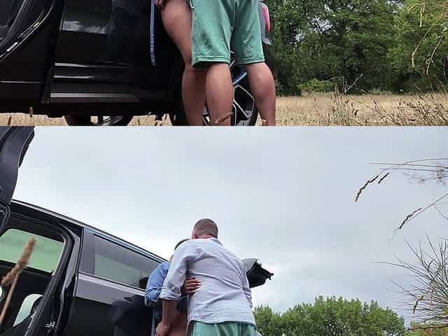 I'm Going for a Drive with My Stepmom and at the End I'm Going to Stick My Cock in Her Wide Pussy
