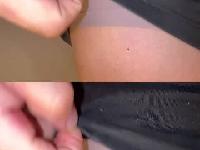 Licking the rectal hole of a gorgeous woman at different stages of gestation