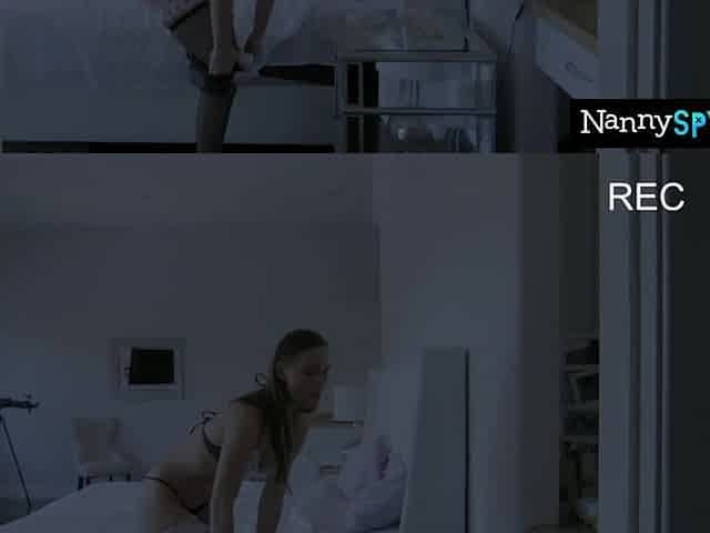 Nanny Bitch Gets Caught Banging Her Boss On Halloween