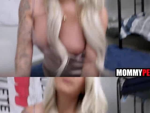 Step Mom Caught Him Jerk Off