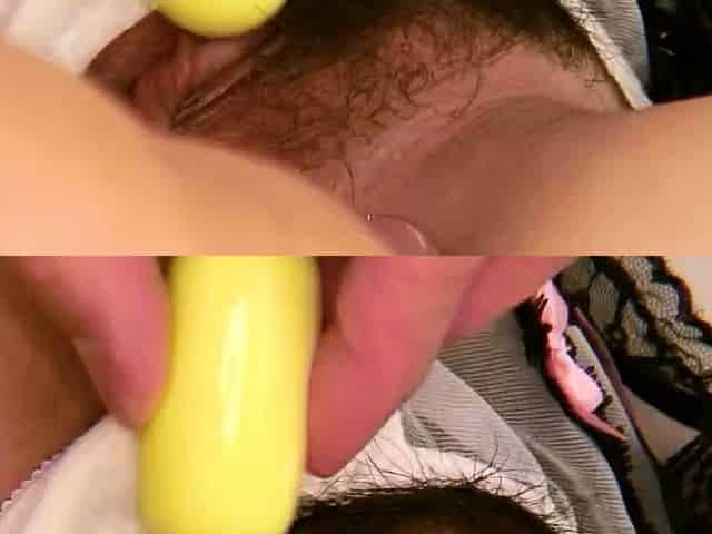 Japanese Teen with perfect Tits and hairy Pussy