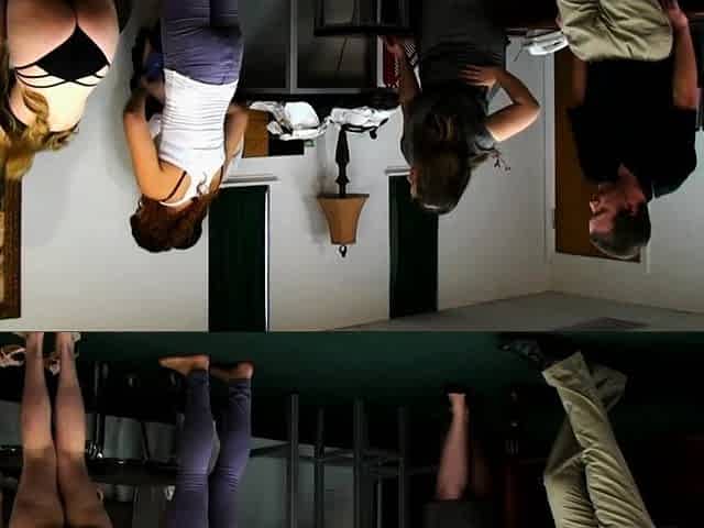 Gangbang with foot fetish spanking pouring wax