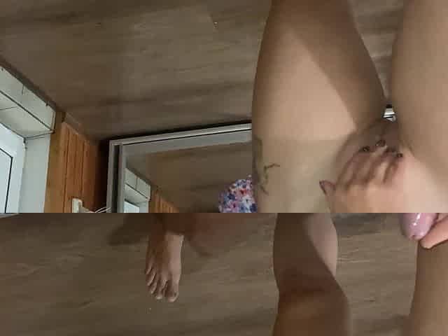Fuck in Front of Window, Female Orgasm