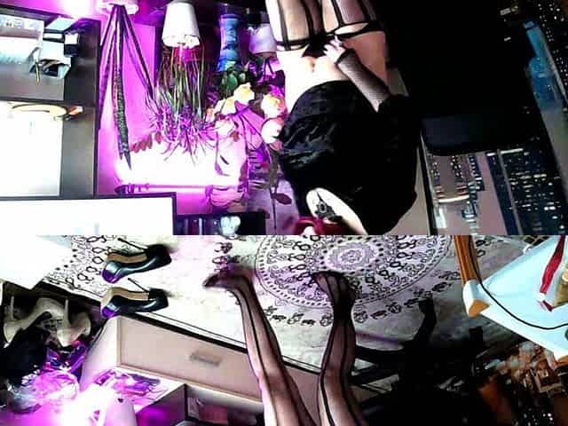A Mature Married Camgirl's Private Show on Her Wedding Anniversary...))