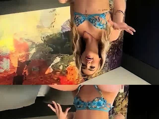 Busty blonde babe stuffed by big cock