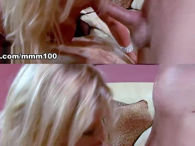 Blonde Pornstar Chelsea Lynn Takes Big Cock in Anal and Pussy Fuck - MMM100