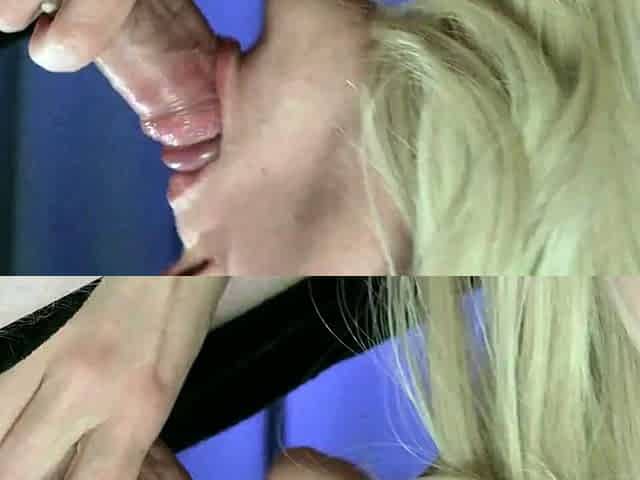 Shaking Orgasm! He Couldn't Resist This Blonde Amateur MILF
