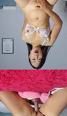 Massive Dildo Deep Inside My Dripping Wet Pussy