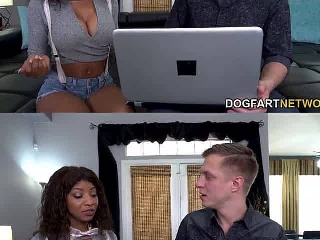 Breasty Black September Reign Craves To Screw Her Teacher