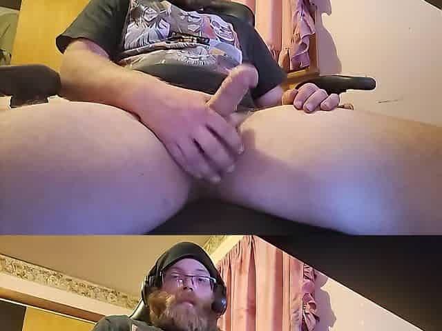 just jerking off my ramrod