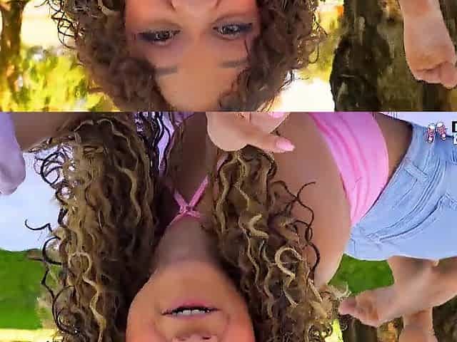Small Latin Nympho's Hardcore Anal Obsession at Nudist Resort