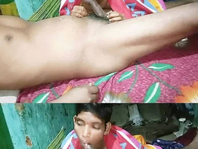 Indian Village Desi Girl Hardcore and Blowjob Fucking with Her Stepbrother