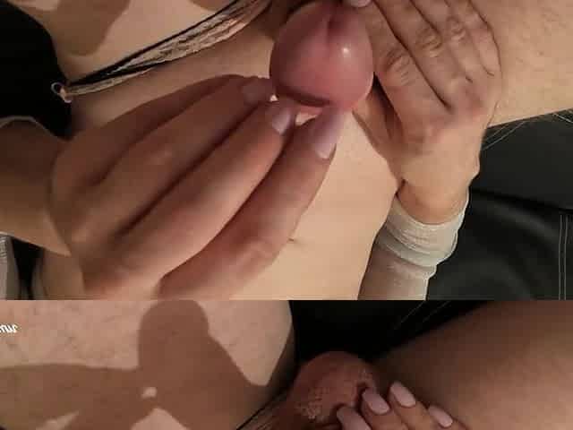 Juicy Cum-Soaked Solo Tease as Shameless Little Slut Melanie Empties Her Balls