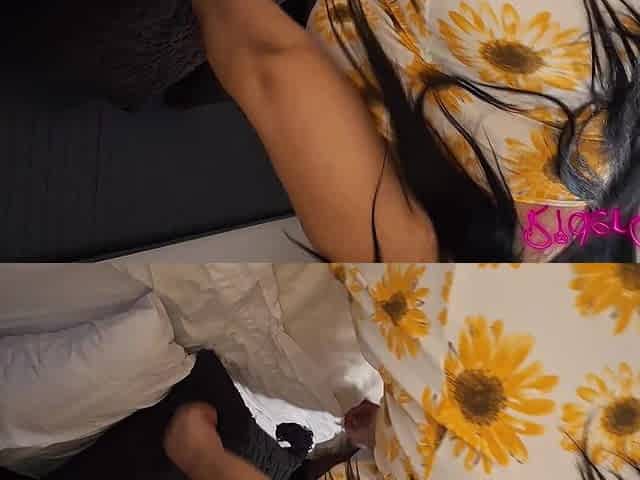 Stepmom Sharing Bed Stepson - Video for Fans MILF BBW