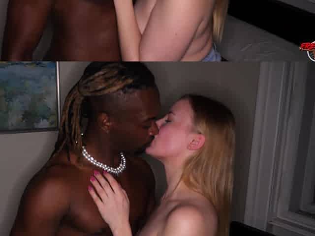 German Blonde Slutt Takes on BBC