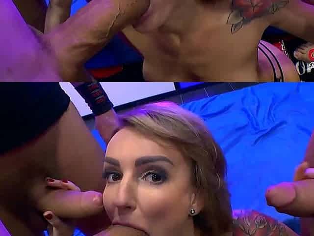 Anal and vagina group sex for hawt Elen in GGG JT