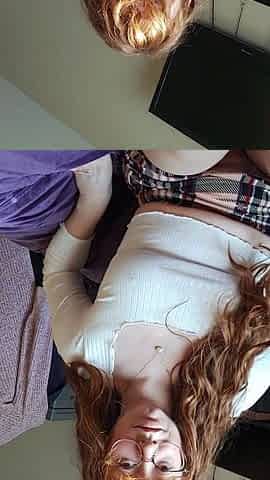 Amateur blondie solo anal masturbation