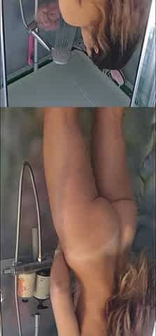 Hot MILF Takes a Shower and Brings Her Favourite Toy so That She Orgasm