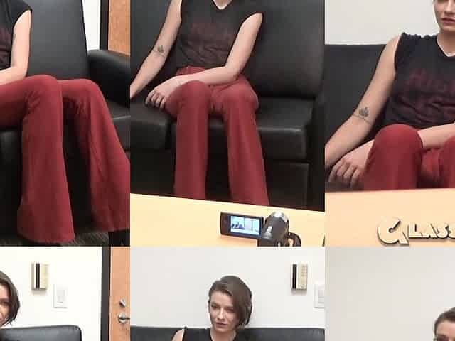 Dashing Brunette Is a Horny Slut Who Can't Wait to Fuck on Camera