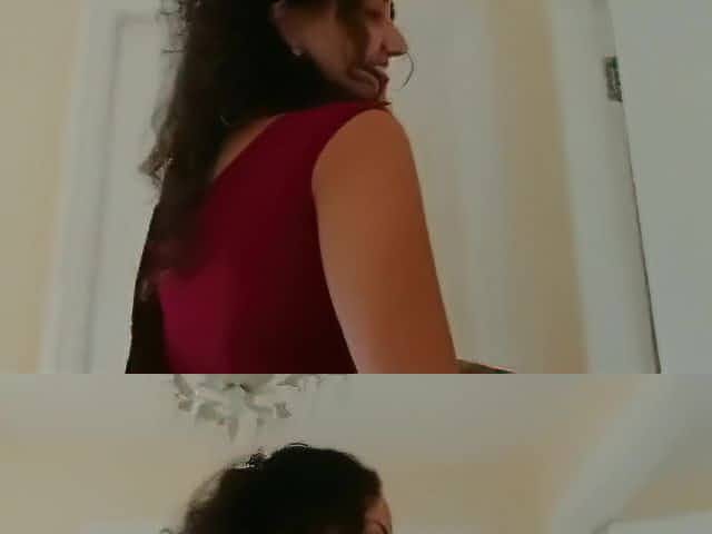Indian red saree Bhabhi caught watching porn by Devar fuck desi hindi audio