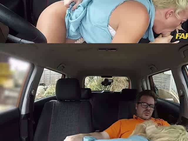 Blonde Milf With Massive Tits Gives Sloppy Titwank And Pov Fuck