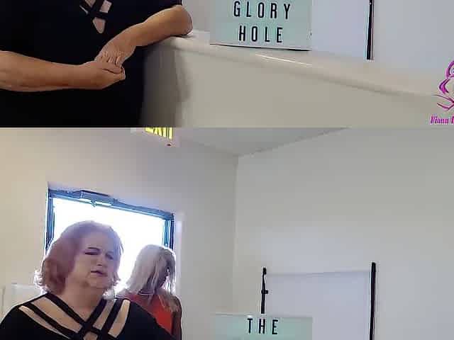 Intimate Gloryhole Tryout for Sissy CD Cock-sucker