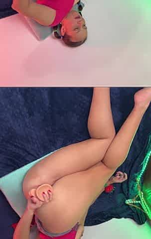 Double Toy Masturbating
